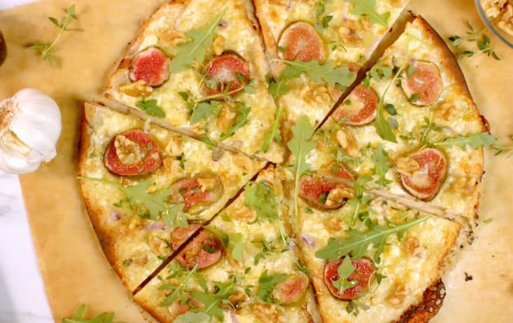 Pizza Bianco med Fikon & Honung - Hönökaka - Recept | Pågen